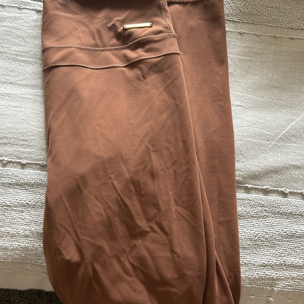 Gymshark Whitney Simmons leggings V3 in dandelion brown